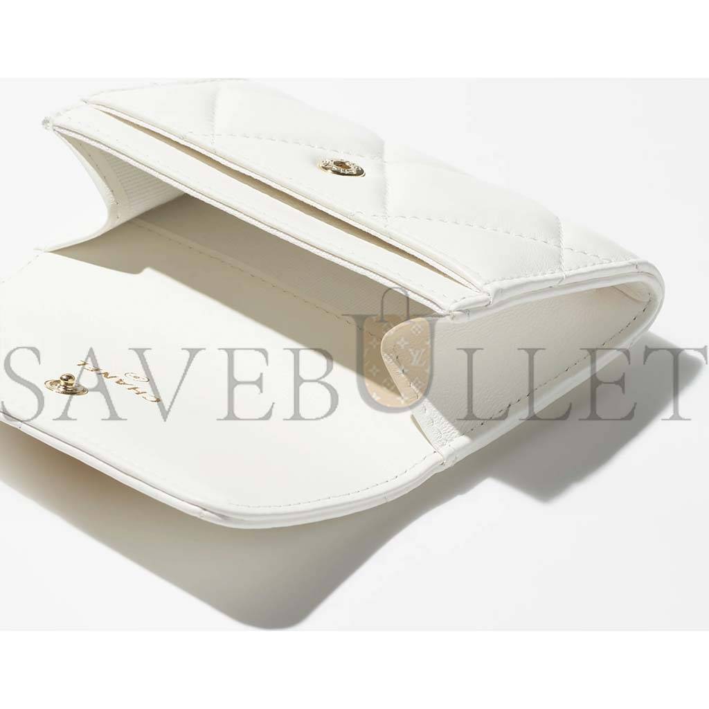 CHANEL 19 FLAP CARD HOLDER AP1790 B04852 10601 (11.3*7.5*2.1cm)